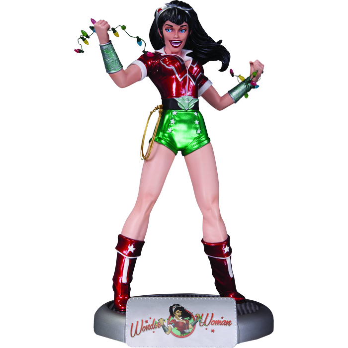 DC Bombshells - Holiday Wonder Woman Statue