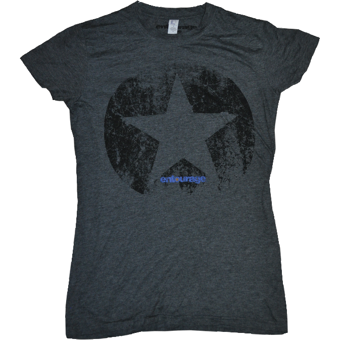 Entourage - Star Charcoal Blend Female T-Shirt M