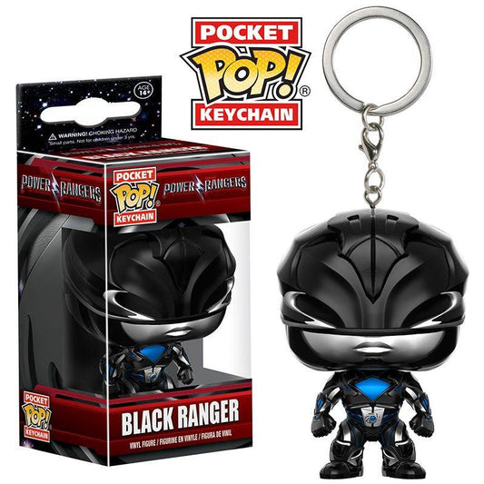 Power Rangers Movie - Black Ranger Pocket Pop! Keychain
