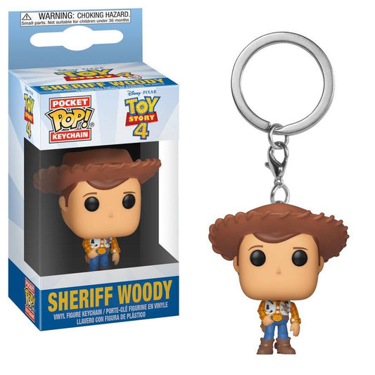 Toy Story 4 - Woody Pocket Pop! Keychain