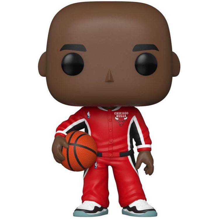 NBA: Bulls - Michael Jordan Red Warm-Ups US Exclusive Pop! Vinyl [RS]