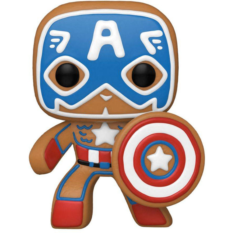 Captain America - Captain America Gingerbread Pop! Vinyl