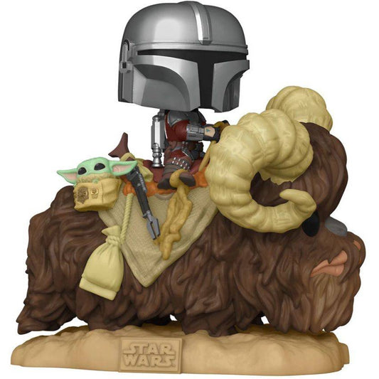 Star Wars: The Mandalorian - Mandalorian and the Child on Bantha Pop! Deluxe