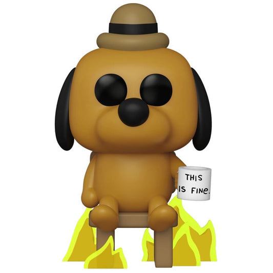 Icons - This Is Fine Dog US Exclusive Pop! Vinyl [RS]