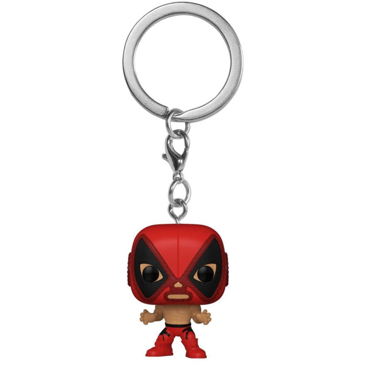 Deadpool - Luchadore Deadpool Pocket Pop! Keychain