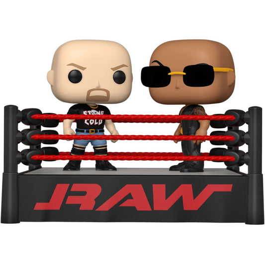 WWE - The Rock v Stone Cold Wrestling Ring Pop! Moment