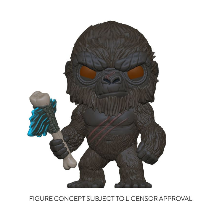 Godzilla vs Kong - King Kong with Scepter Flocked US Exclusive Pop! Vinyl [RS]