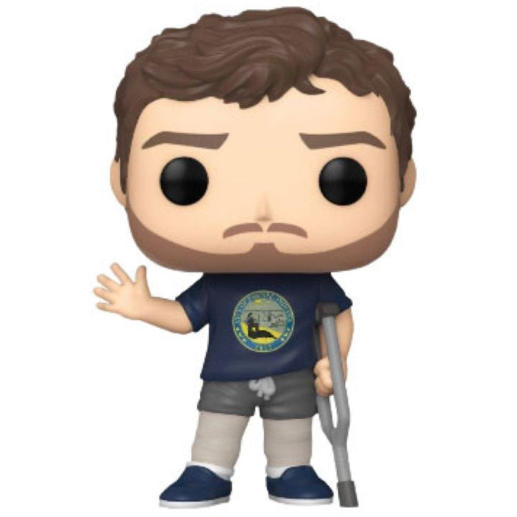 Parks and Recreation - Andy with Leg Casts US Exclusive Pop! Vinyl [RS]