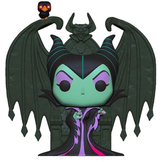 Sleeping Beauty - Maleficent on Throne US Exclusive Diamond Glitter Pop! Deluxe [RS]