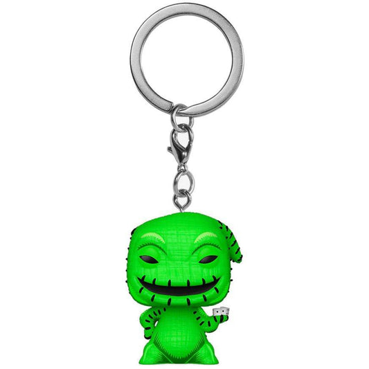 The Nightmare Before Christmas - Oogie Boogie wDice Black Light US Exc Pocket Pop! Keychain [RS]
