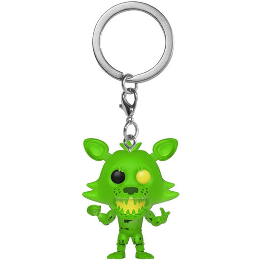 Five Nights at Freddy's: Special Delivery - Radioactive Foxy Pocket Pop! Keychain