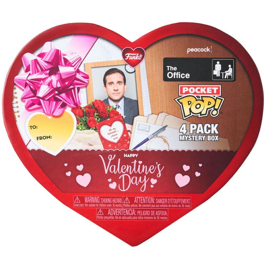 The Office - Valentines Day US Exclusive Pocket Pop! 4-pack [RS]