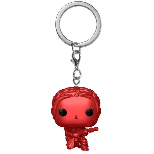Star Wars: The Mandalorian - Fennec Shand Red US Exclusive Pocket Pop! Keychain [RS]