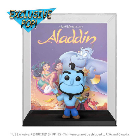 Aladdin (1992) - Genie US Exclusive Pop! VHS Cover [RS]