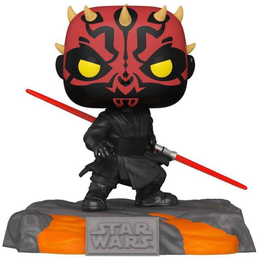 Star Wars - Red Saber Series: Darth Maul Glow US Exclusive Pop! Deluxe [RS]