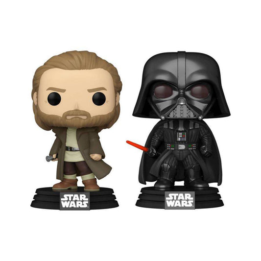 Star Wars: Obi-Wan Kenobi - Obi-Wan & Darth Vader US Exclusive Pop! Vinyl Figure 2-Pack [RS]