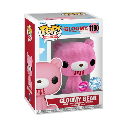 Gloomy - Gloomy Bear Flocked  US Exclusive Pop! Vinyl [RS]
