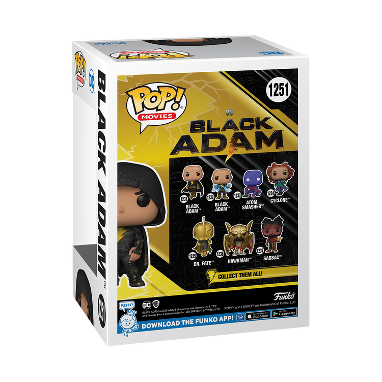 Black Adam - Black Adam w/Cloak Pop! BC22 RS