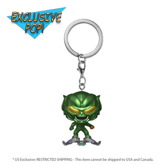Spider-Man: No Way Home - Green Goblin with Bomb US Exclusive Pop! Keychain [RS]