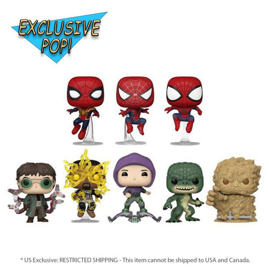 Spider-Man: No Way Home - Pop! US Exclusive 8-Pack [RS]
