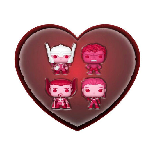 Marvel - Valentines Day US Exclusive Pocket Pop! 4-Pack [RS]
