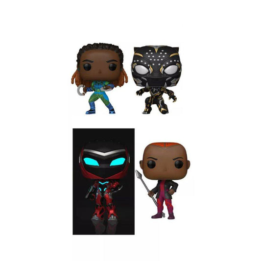 Black Panther 2: Wakanda Forever - US Exclusive Pop! 4-Pack [RS]
