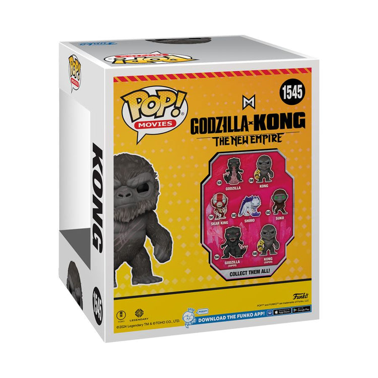 Godzilla vs Kong: The New Empire - Kong w/Mech Arm 6" Pop! Vinyl