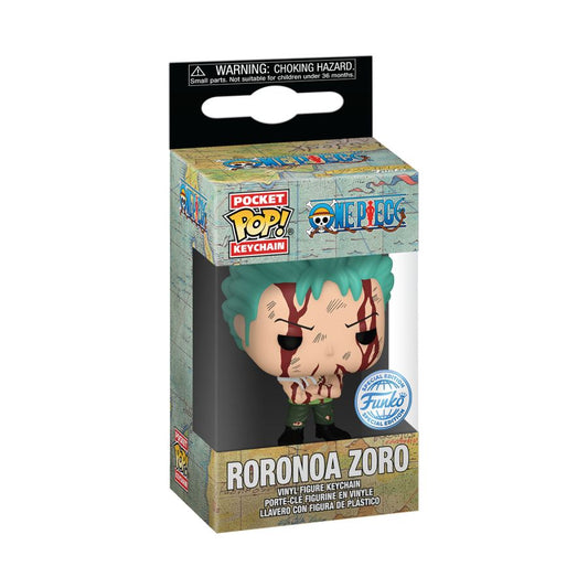 One Piece - Roronoa Zoro "Nothing Happened" US Exclusive Pop! Keychain