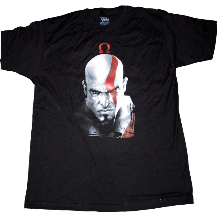 God of War - Kratos & Omega Symbol T-Shirt S