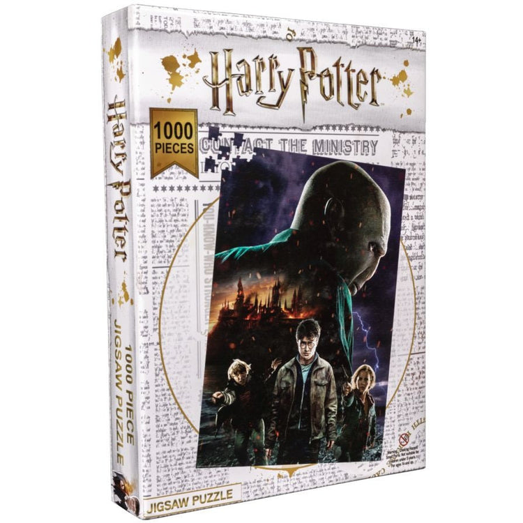Harry Potter - Burning Hogwarts Jigsaw Puzzle