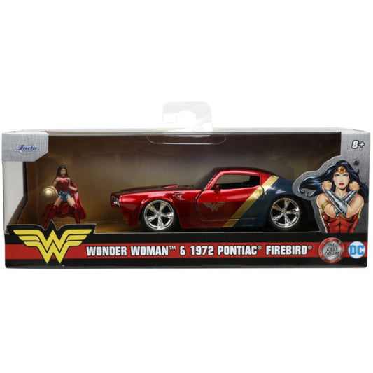DC Comics - 1972 Pontiac Firebird with Wonder Woman 1:32 Scale
