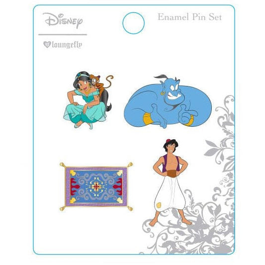 Aladdin - Enamel Pin 4-pack