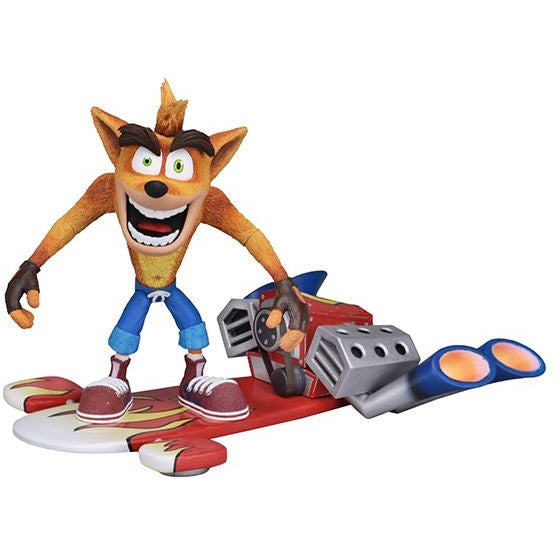 Crash Bandicoot - Hoverboard Crash 7" Action Figure