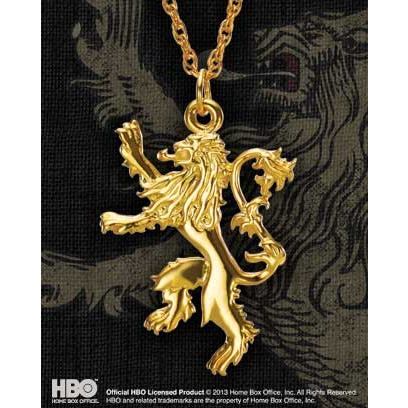 A Game of Thrones - Lannister Golden Pendant
