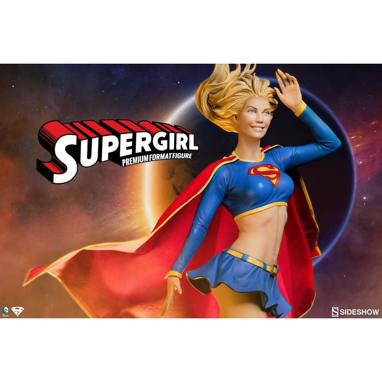 Superman - Supergirl Premium Format 1:4 Scale Statue