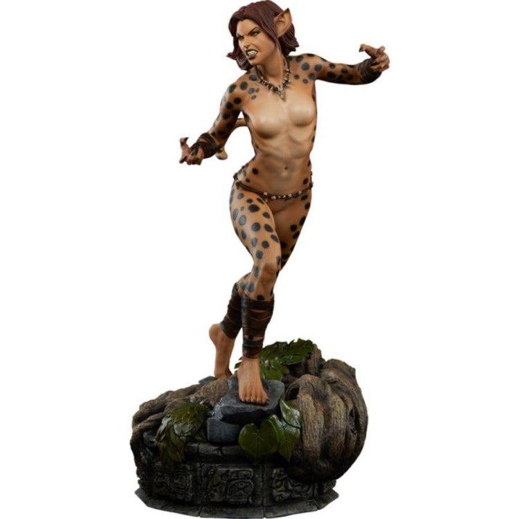 Wonder Woman - Cheetah Premium Format Statue Exclusive