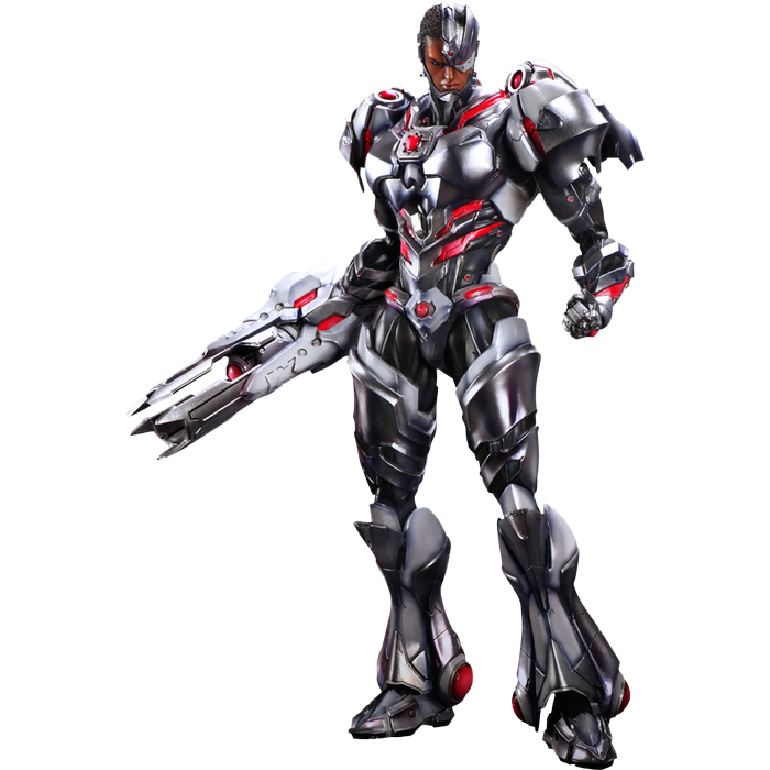 Justice League - Cyborg Play Arts Action Figure