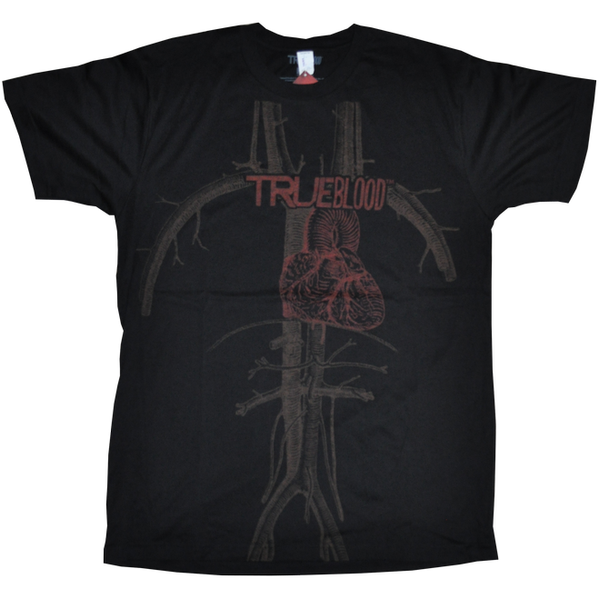 True Blood - Heart Logo Male T-Shirt XXL
