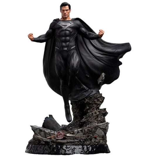 Zack Snyder's Justice League (2021) - Superman Black Suit 1:4 Scale Statue