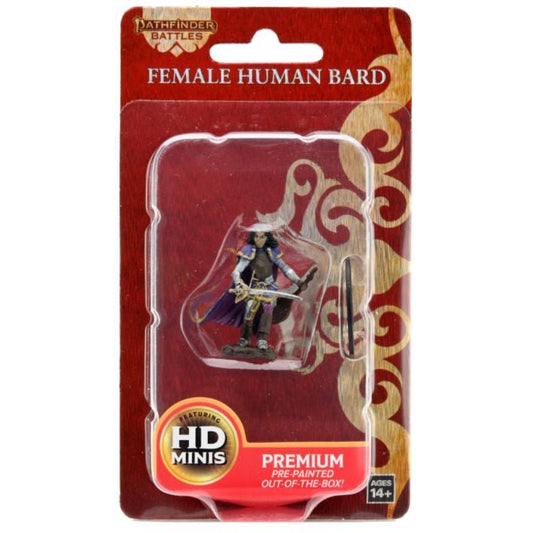 Pathfinder - Human Bard Female Premium Figure