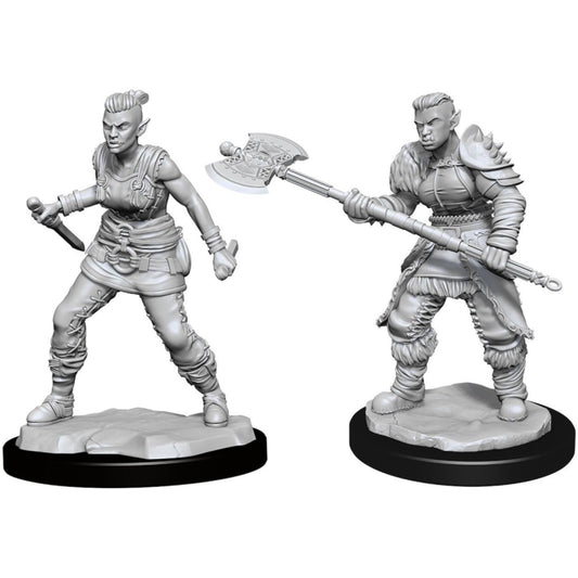 Dungeons & Dragons - Nolzurs Marvelous Unpainted Minis: Orc Barbarian Female