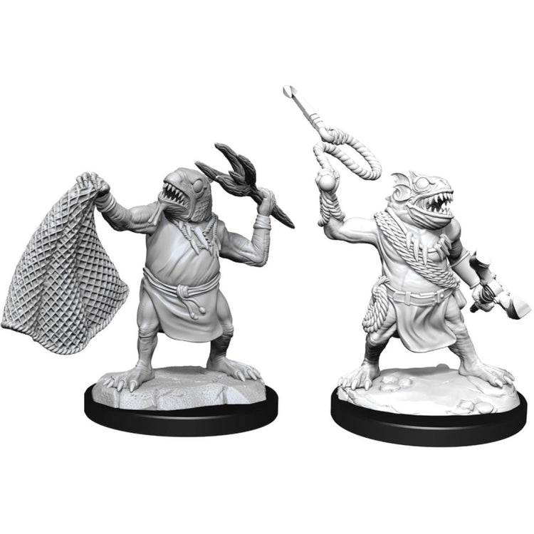 Dungeons & Dragons - Nolzurs Marvelous Unpainted Miniatures: Kuo-Toa & Kuo-Toa Whip