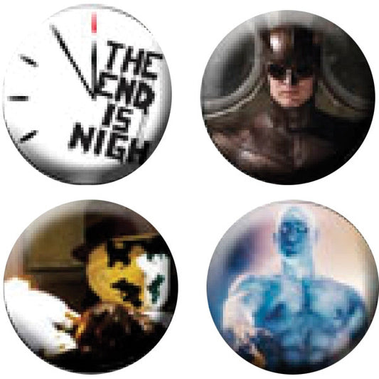 Watchmen - Pin Set Of 4 End Is Nigh